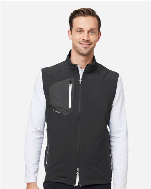 Men's Full-Zip Vest - Black