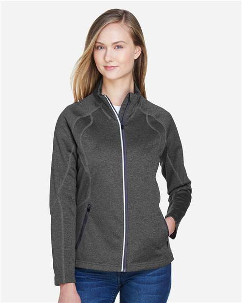 Women's Gravity Performance Fleece Jacket - Carbon Heather