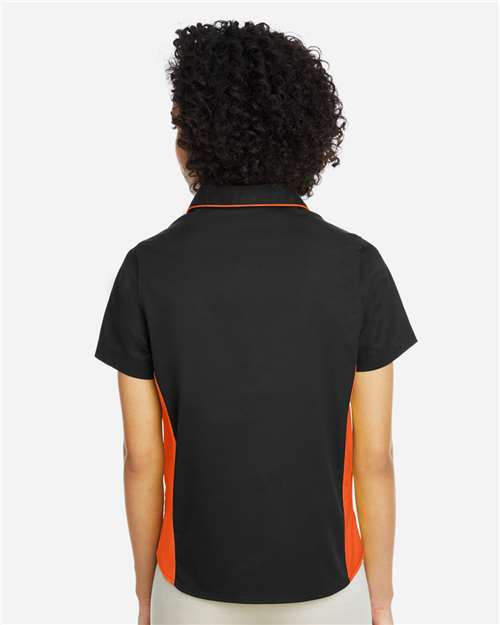 Women's Flash IL Colorblock Shirt - Black/ Team Orange