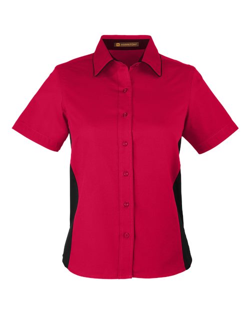 Women's Flash IL Colorblock Shirt - Red/ Black