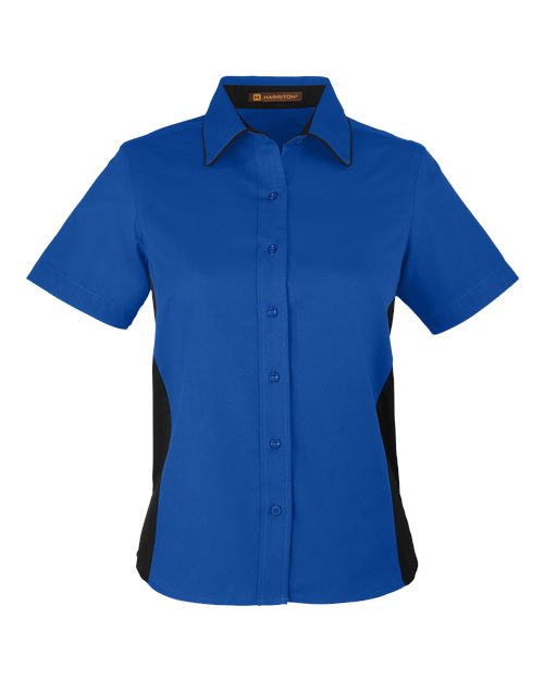 Women's Flash IL Colorblock Shirt - True Royal/ Black