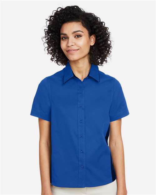 Women's Flash IL Colorblock Shirt - True Royal/ Black