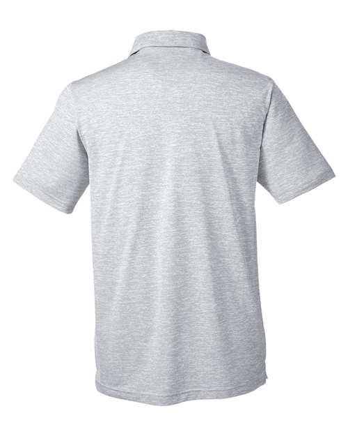 Men's Icon Heather Polo - Bright White