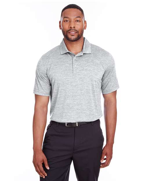 Men's Icon Heather Polo - Bright White