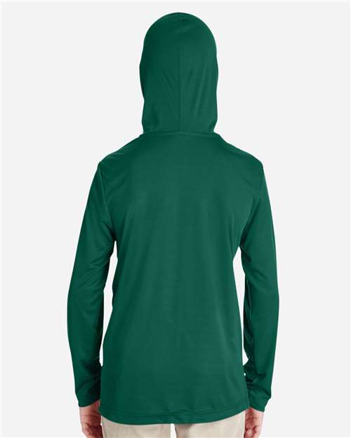Youth Zone Performance Hooded T-Shirt - Sport Forest