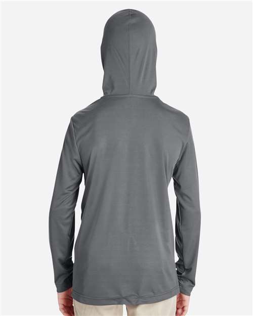 Youth Zone Performance Hooded T-Shirt - Sport Graphite