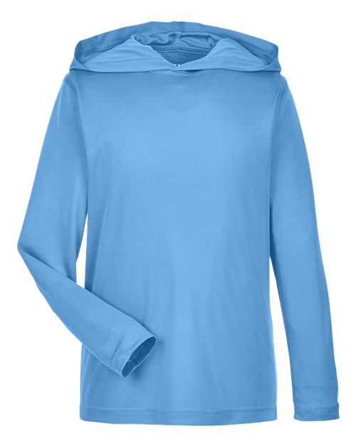 Youth Zone Performance Hooded T-Shirt - Sport Light Blue