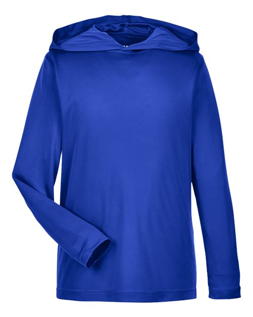 Youth Zone Performance Hooded T-Shirt - Sport Royal