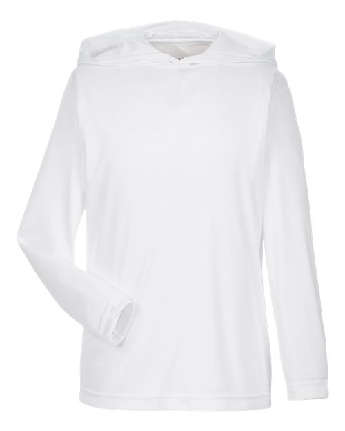 Youth Zone Performance Hooded T-Shirt - White