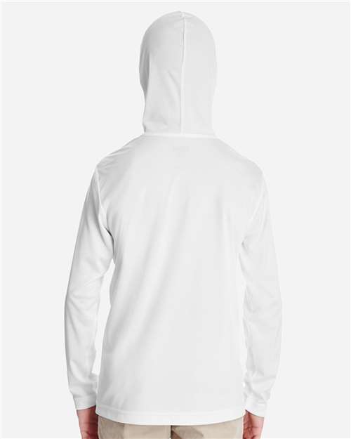 Youth Zone Performance Hooded T-Shirt - White