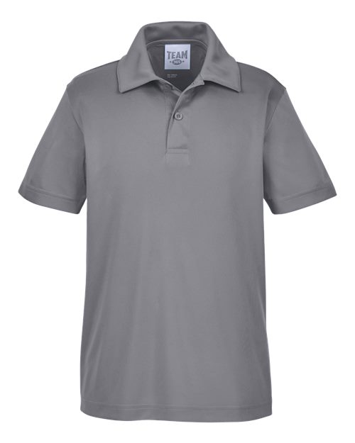Youth Zone Performance Polo - Sport Graphite
