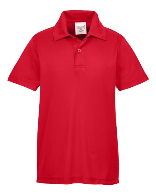 Youth Zone Performance Polo - Sport Red