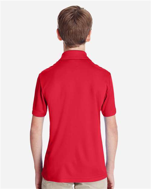 Youth Zone Performance Polo - Sport Red