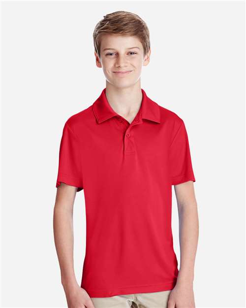 Youth Zone Performance Polo - Sport Red