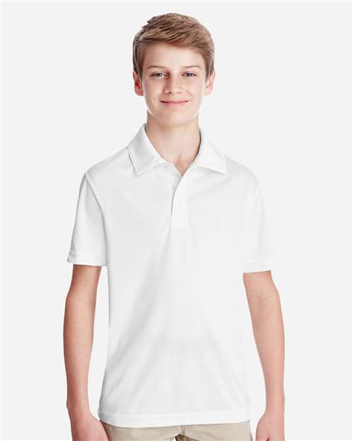 Youth Zone Performance Polo - White