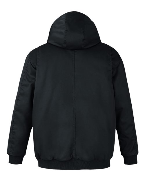 Unisex Tall ClimaBloc® Heavyweight Hooded Full-Zip Jacket - Black