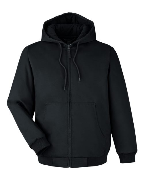 Unisex Tall ClimaBloc® Heavyweight Hooded Full-Zip Jacket - Black