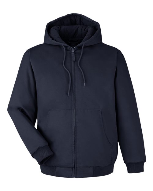 Unisex Tall ClimaBloc® Heavyweight Hooded Full-Zip Jacket - Dark Navy
