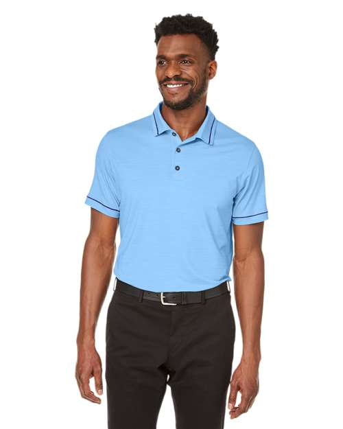 Men's Cloudspun Monarch Polo - Placid Blue Heather/ Navy Blazer