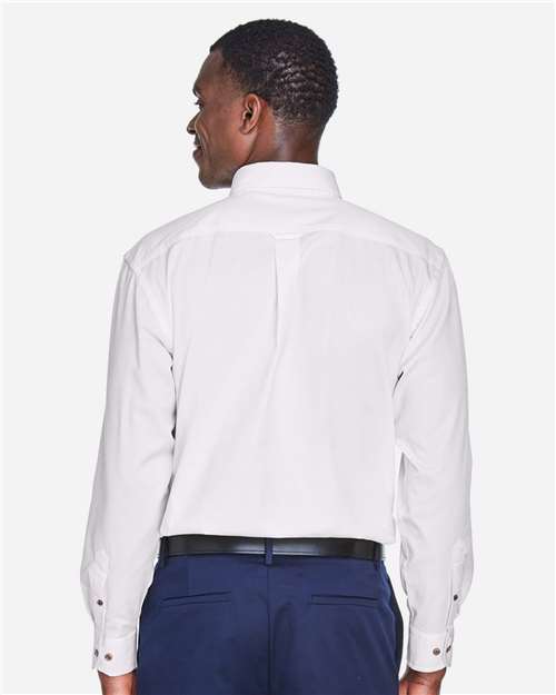 Men's Tall Easy Blend™ Twill Dress Shirt - White
