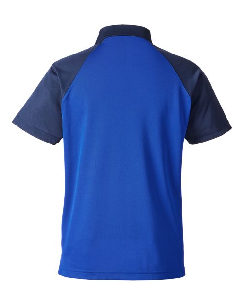 Men's Command Snag-Protection Colorblock Polo - Sport Royal/ Sport Dark Navy