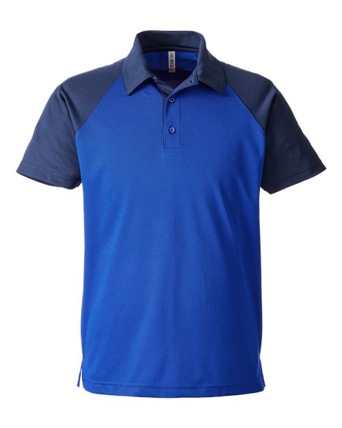 Men's Command Snag-Protection Colorblock Polo - Sport Royal/ Sport Dark Navy