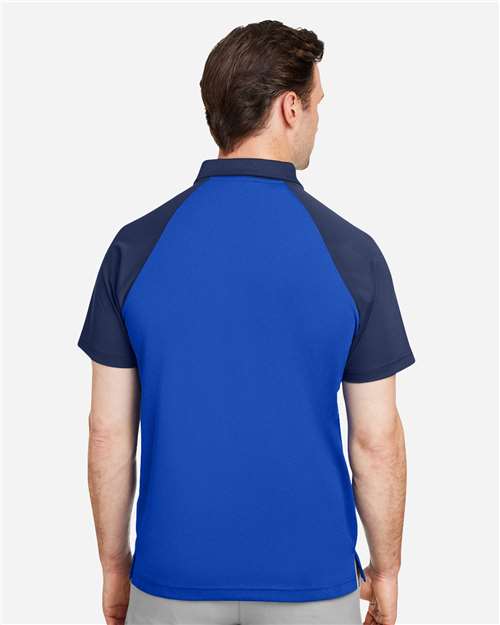 Men's Command Snag-Protection Colorblock Polo - Sport Royal/ Sport Dark Navy