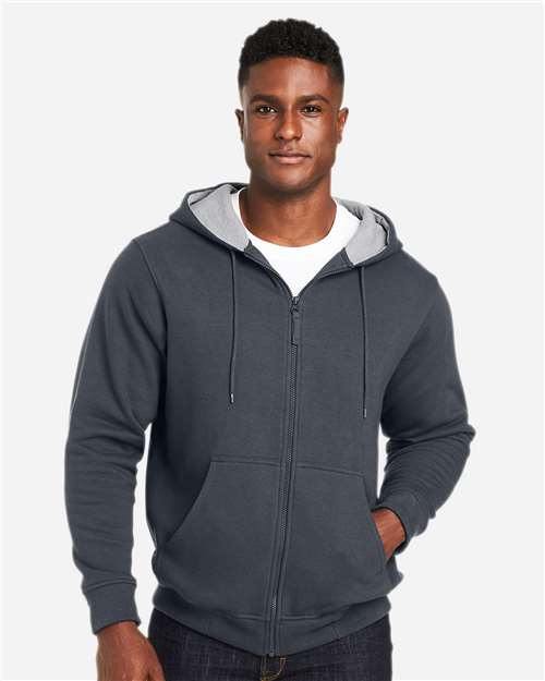 Unisex ClimaBloc™ Lined Heavyweight Hooded Sweatshirt - Dark Charcoal