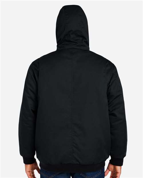 Unisex ClimaBloc® Heavyweight Hooded Full-Zip Jacket - Black