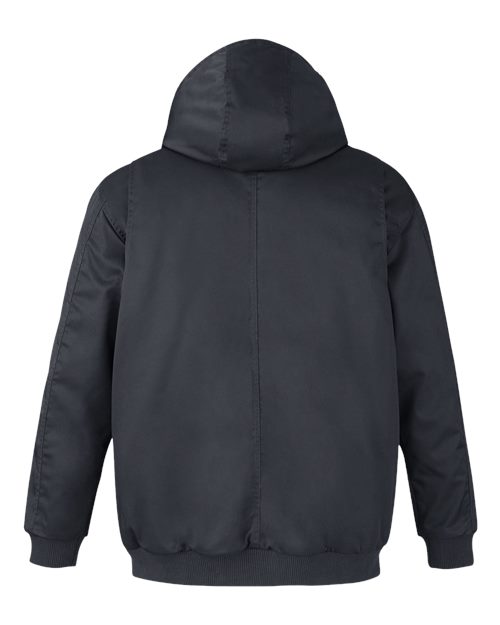 Unisex ClimaBloc® Heavyweight Hooded Full-Zip Jacket - Dark Charcoal