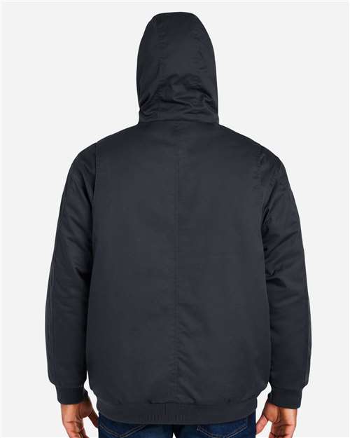 Unisex ClimaBloc® Heavyweight Hooded Full-Zip Jacket - Dark Charcoal