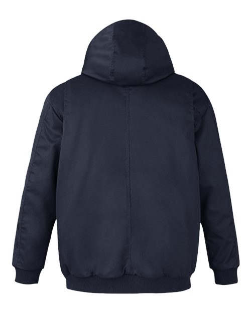 Unisex ClimaBloc® Heavyweight Hooded Full-Zip Jacket - Dark Navy