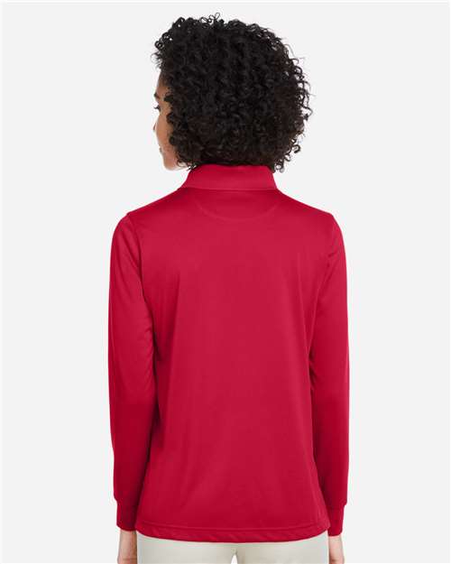 Women's Advantage Snag Protection Plus IL Long Sleeve Polo - Red