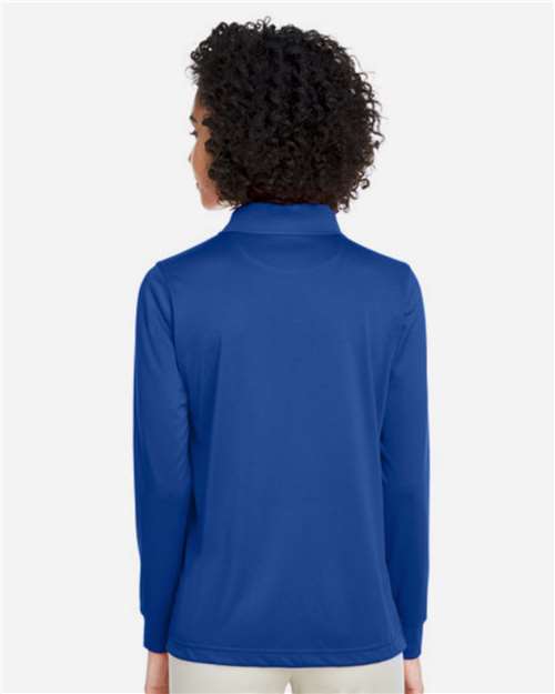 Women's Advantage Snag Protection Plus IL Long Sleeve Polo - True Royal