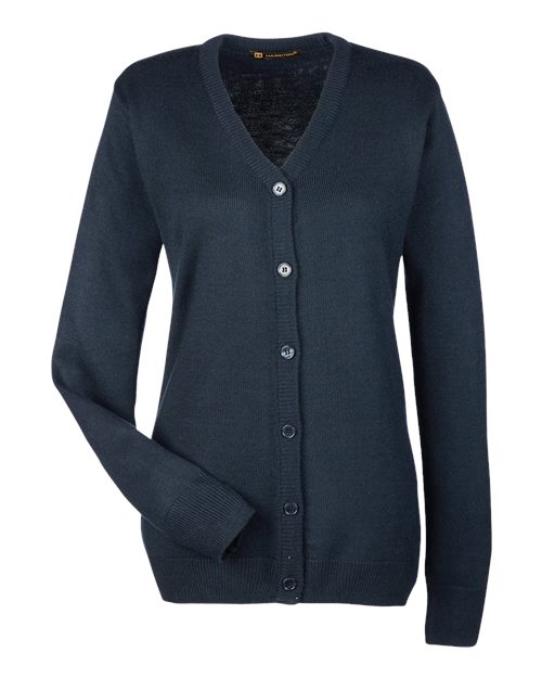 Women's Pilbloc V-Neck Button Cardigan Sweater - Dark Navy