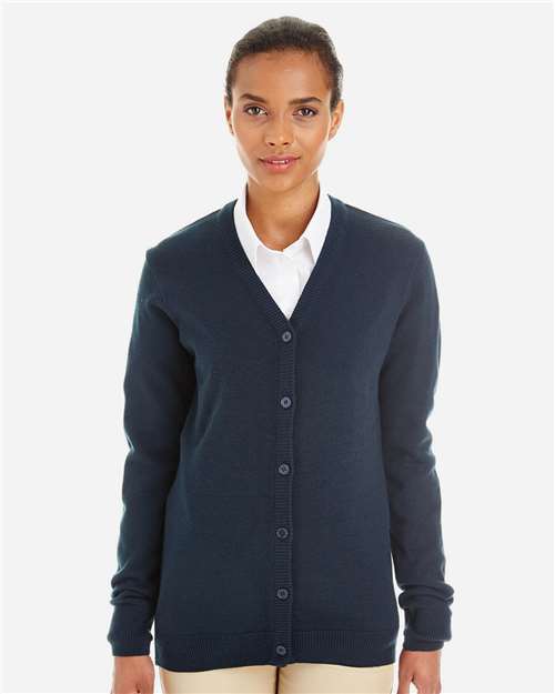 Women's Pilbloc V-Neck Button Cardigan Sweater - Dark Navy