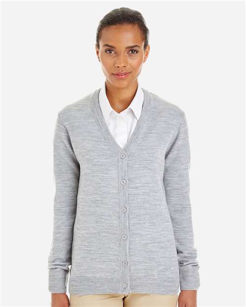 Women's Pilbloc V-Neck Button Cardigan Sweater - Grey Heather