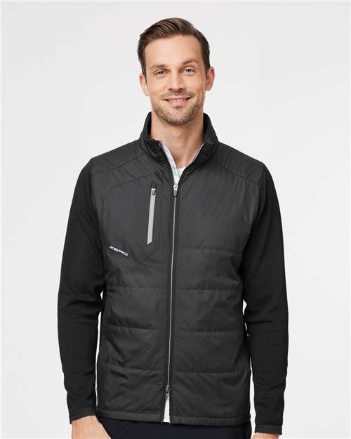 Men's Lightweight Hybrid Jacket - Black