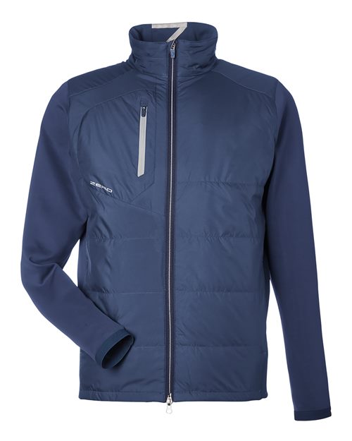Men's Lightweight Hybrid Jacket - Navy