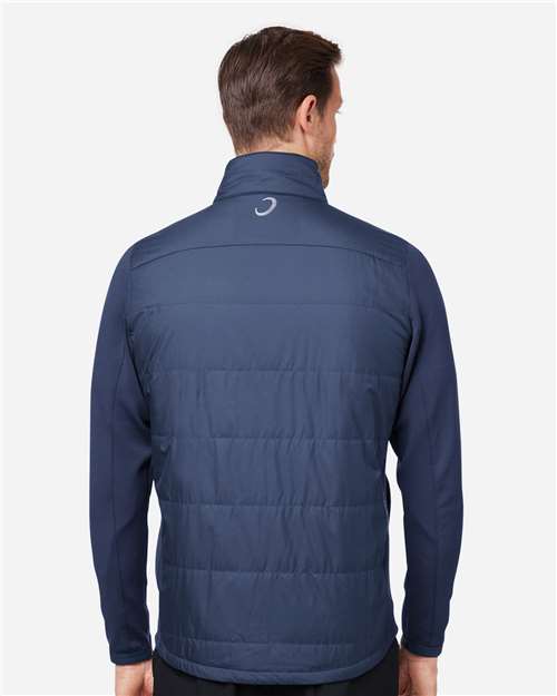 Men's Lightweight Hybrid Jacket - Navy