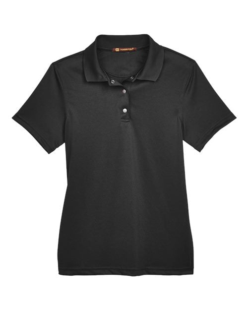 Women's Advantage Snag Protection Plus IL Snap Placket Polo - Black
