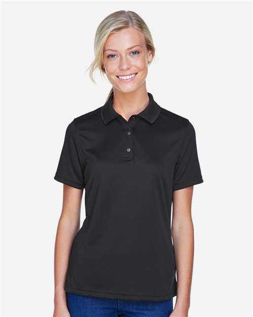 Women's Advantage Snag Protection Plus IL Snap Placket Polo - Black