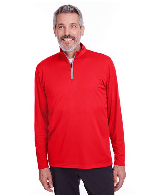 Men's Icon Quarter-Zip Pullover - High Risk Red