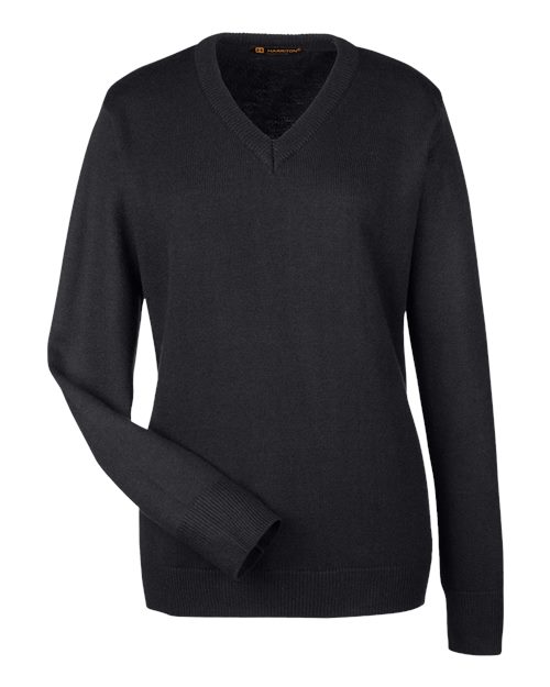 Women's Pilbloc V-Neck Sweater - Black