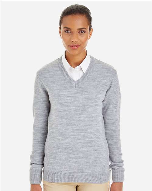 Women's Pilbloc V-Neck Sweater - Grey Heather