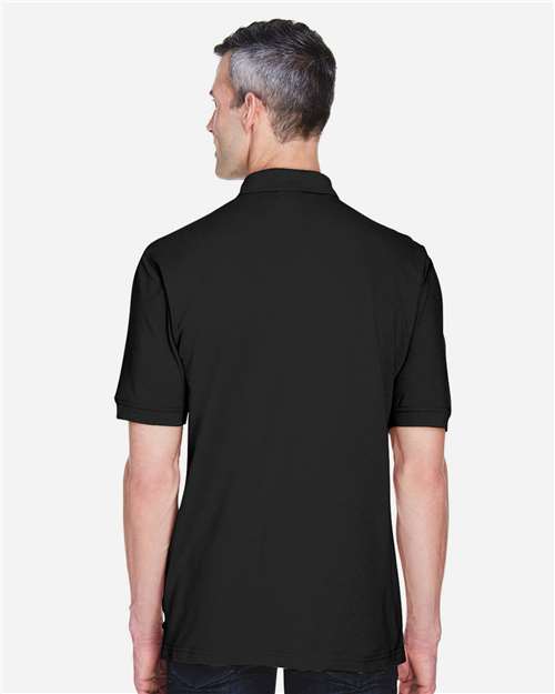 Men's Easy Blend™ Polo with Pocket - Black