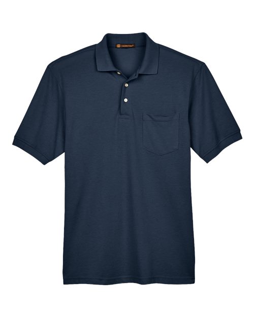 Men's Easy Blend™ Polo with Pocket - Navy