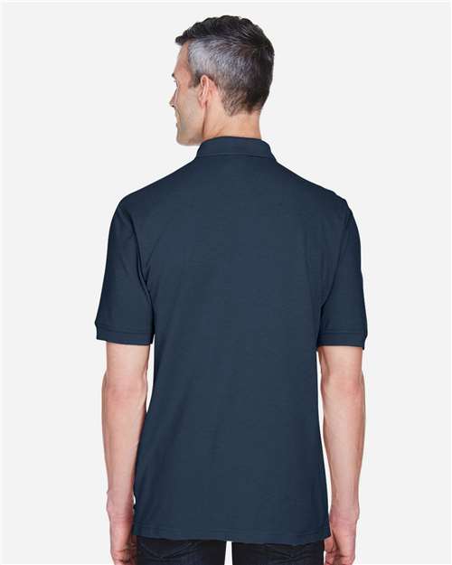 Men's Easy Blend™ Polo with Pocket - Navy