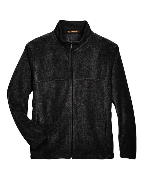 Men's Tall Full-Zip Fleece - Black