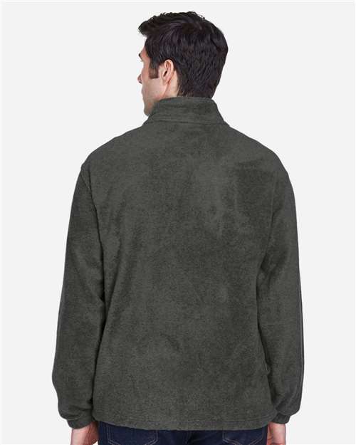 Men's Tall Full-Zip Fleece - Charcoal